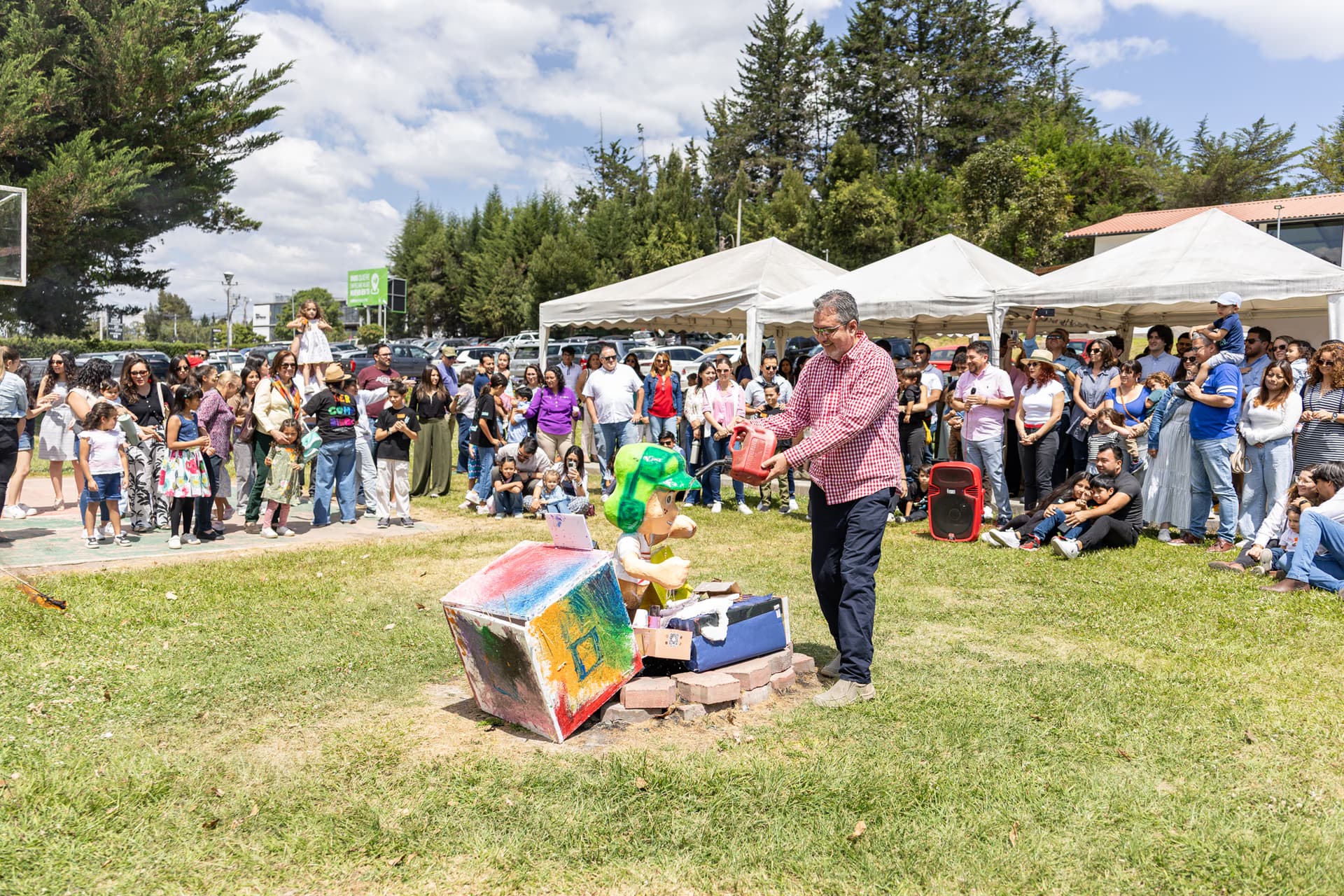 Personas en un evento de la iglesia