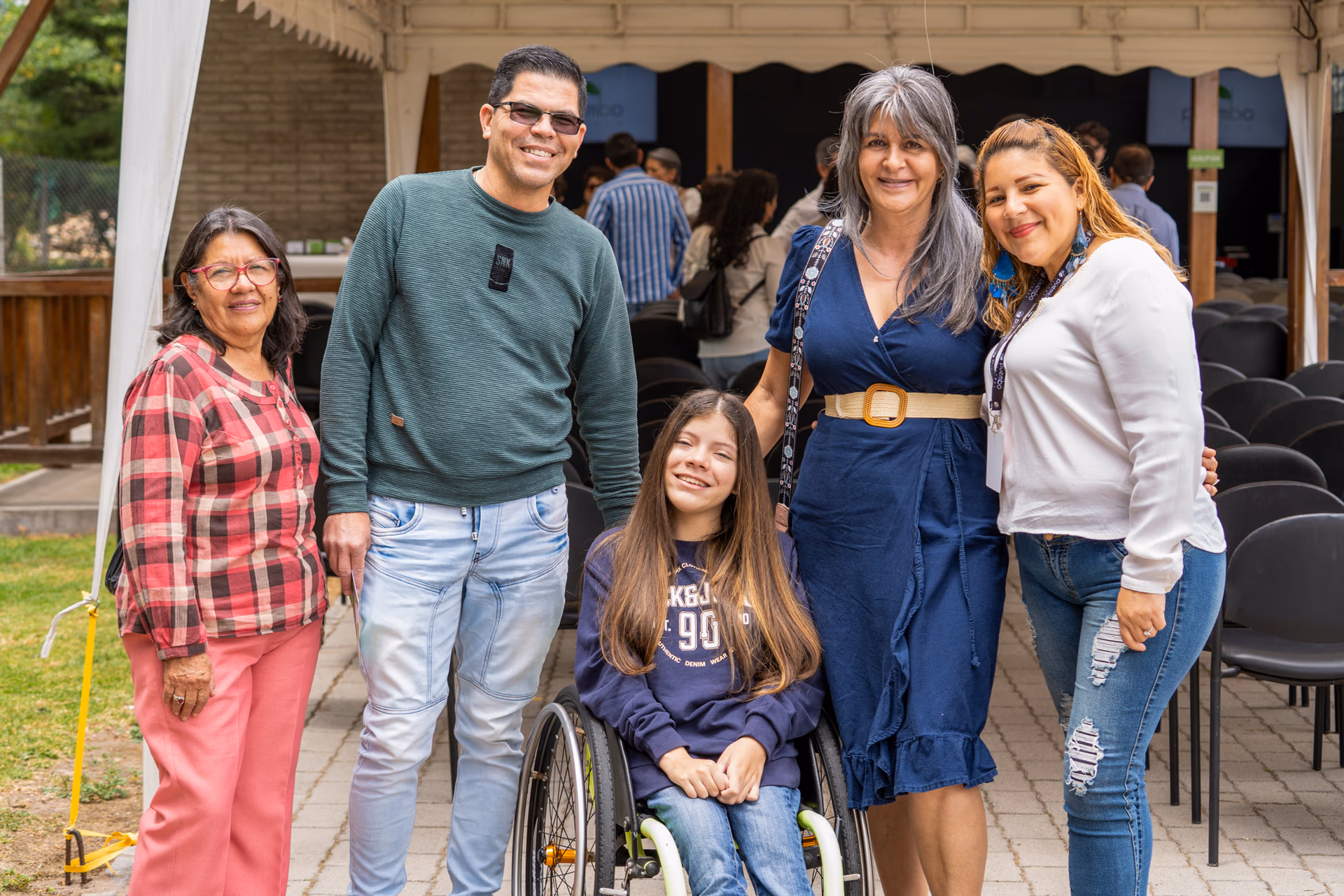 Personas en un grupo pequeño